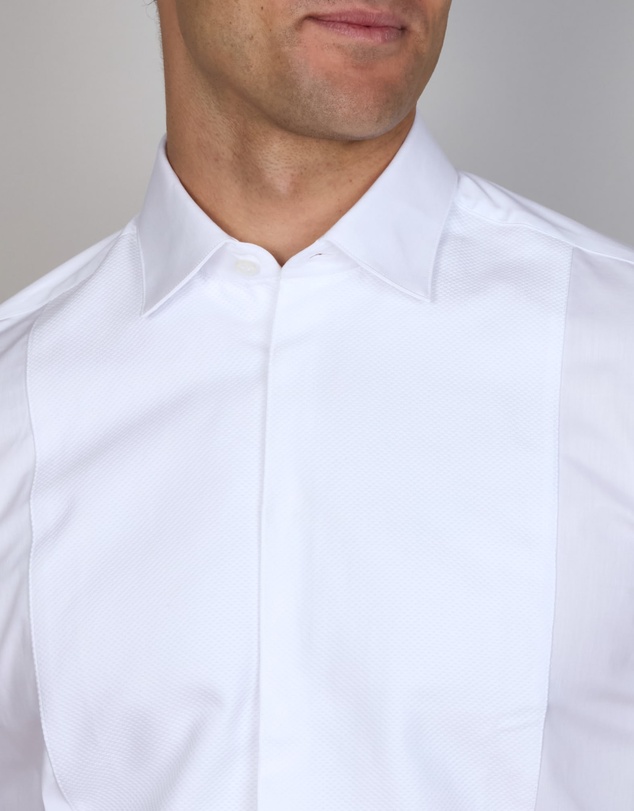 Abelard - Slim Fit Marcella Fly Front Dinner Shirt