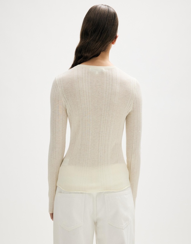 Minima Esenciales - Nori Merino Wool Cardigan