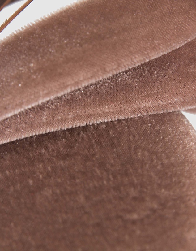 Max Alexander - Velvet Taupe Winter Pillbox Fascinator