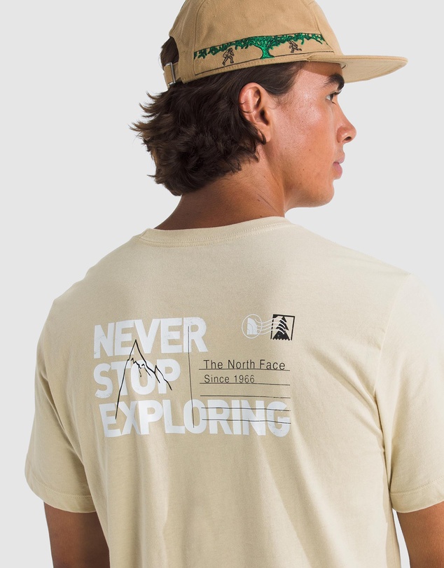 The North Face - Never Stop Postcard Regular Short Sleeve Tee