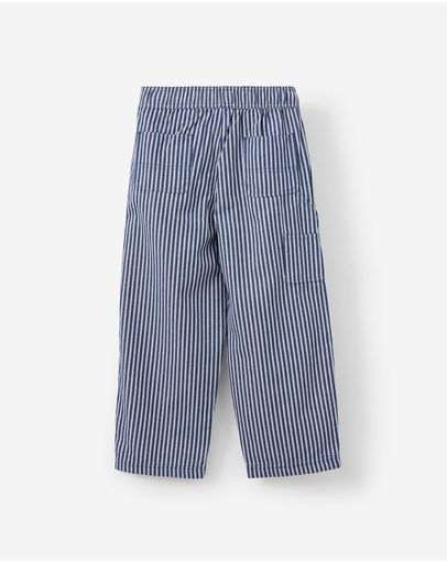 DENIM NAVYTICKING STRIPE
