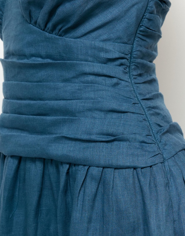 AERE - Jem Halter Linen Maxi Dress