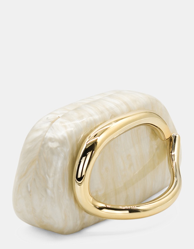 Morgan & Taylor - Bronwyn Clutch in White