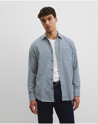 Country Road - Regular Fit Flannel Gingham Shirt