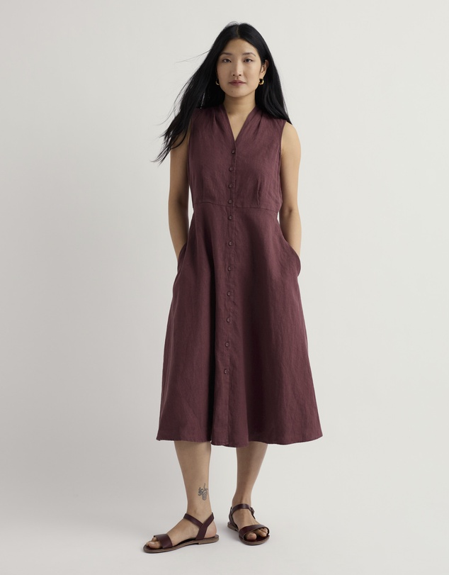 Seasalt - Sleeveless Carved Wood Dress
