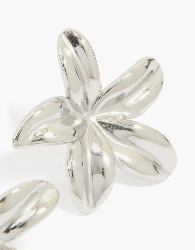 Lovisa - Waterproof Stainless Steel Small 5-Petal Flower Earrings