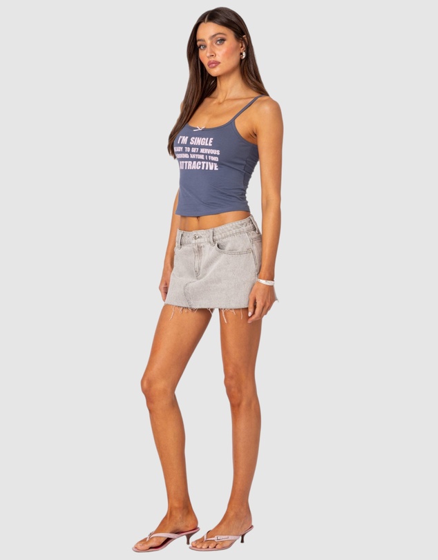 EDIKTED - Micah Denim Mini Skirt