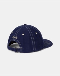 Polo Ralph Lauren - ICONIC EXCLUSIVE - Felt-Patch Chamois Ball Cap