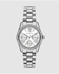 Michael Kors - Lexington Silver Chronograph Watch