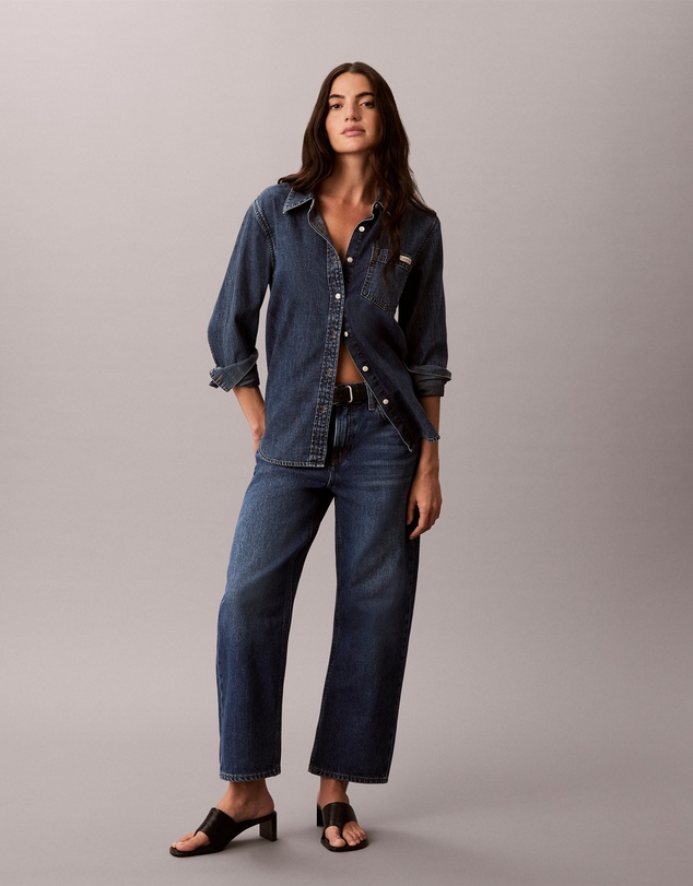 Calvin Klein Jeans - Relaxed Crop Jeans