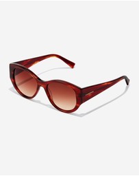 Hawkers Co - HAWKERS - Havana Brown MIRANDA Sunglasses for Men and Women UV400