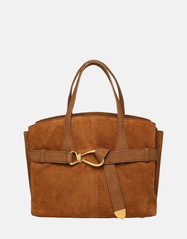 Steve Madden - BSadee Cognac/Gold Handbag