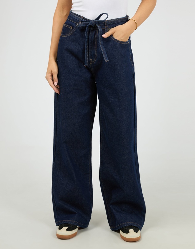 All About Eve - Gia High Rise Baggy Indigo