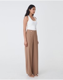 Forcast - Evie Wide Leg Sailor Pants