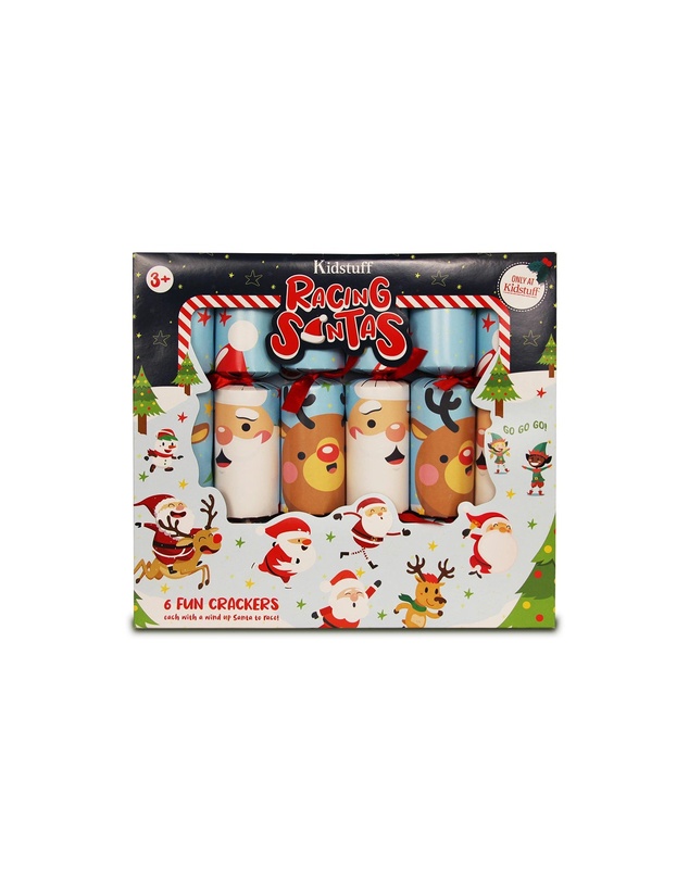 Kidstuff - Racing Santa Christmas Crackers