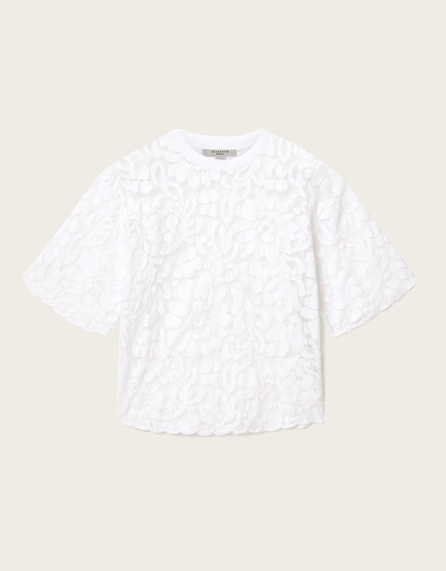 AllSaints - Amelie Lace Tee