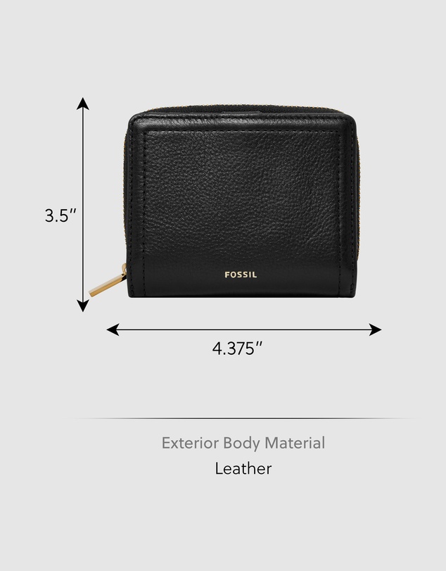 Fossil - Logan Black Wallet