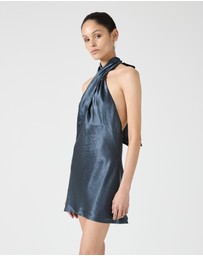 Third Form - Crush Wrap Neck Mini