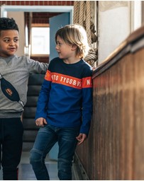 TYGO&vito - Long Sleeve Colour Block Tee - Kids-Teens