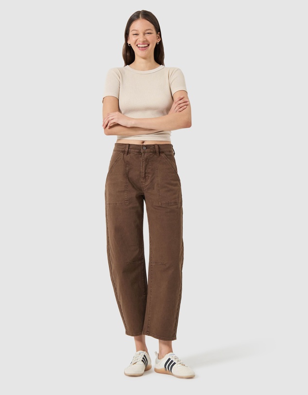 Rolla's - Gigi Barrel Trade Jean - Nutmeg