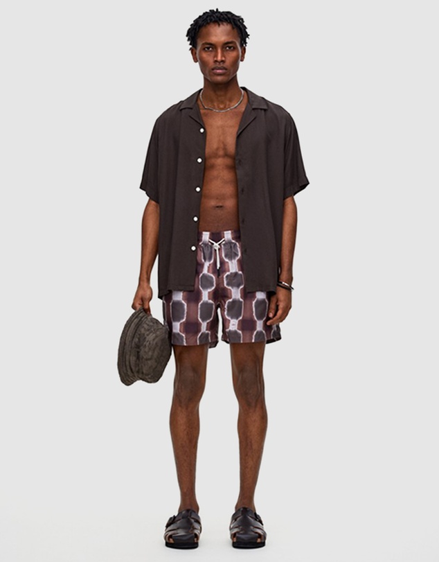 OAS Company - Sable Totemic Swim Shorts