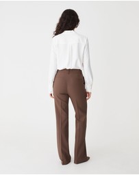 Forcast - Claudia Pleat Neck Blouse