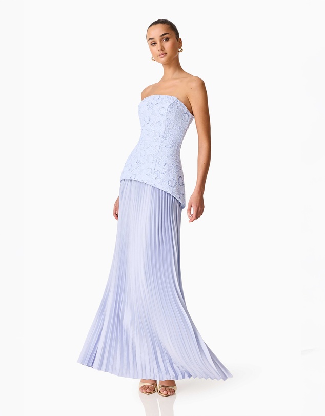 Elliatt - Lacy Strapless Gown