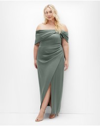 City Chic - Paloma Off Shoulder Maxi Dress
