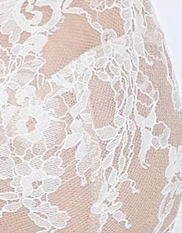 Skarlett Blue - Entice Fuller Bust Sheer Lace Bra with Side Support