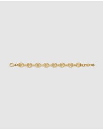 Skagen - Moderne Stak Gold Bracelet