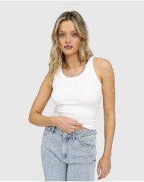 Belle & Bloom - Last Time Ribbed Tank Top