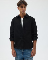 AERE - Brushed Cotton Overshirt