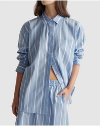 Decjuba - D-Luxe Poplin Stripe Shirt