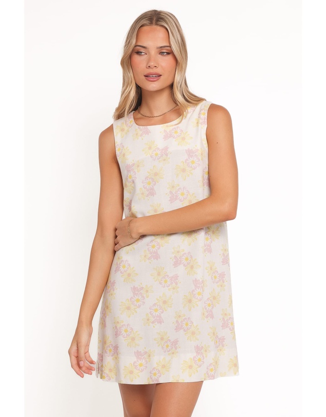 Petal & Pup - Zoe Mini Dress - Pink Floral