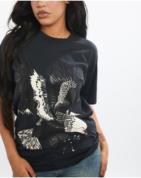 Vintage by The Real Deal - Pre Loved - Vintage 1989 Eagle Wildlife Tee