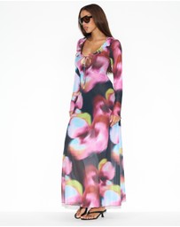 Dazie - Vacanza Sheer Maxi Dress