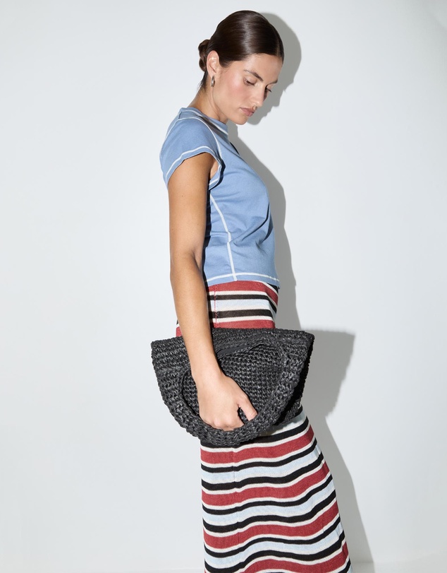 Zulu & Zephyr - Bold Stripe Knit Skirt