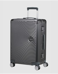 American Tourister - Soundbox Alu Medium Tsa Suitcase Expandable (68Cm)