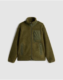 Tommy Hilfiger - Teddy Fleece Zip-Thru Jacket
