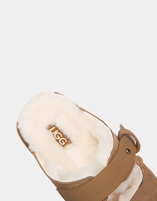 EVERAU - Australian Shepherd Ugg Clava Cow Suede Upper Loafer Oxfords Flats