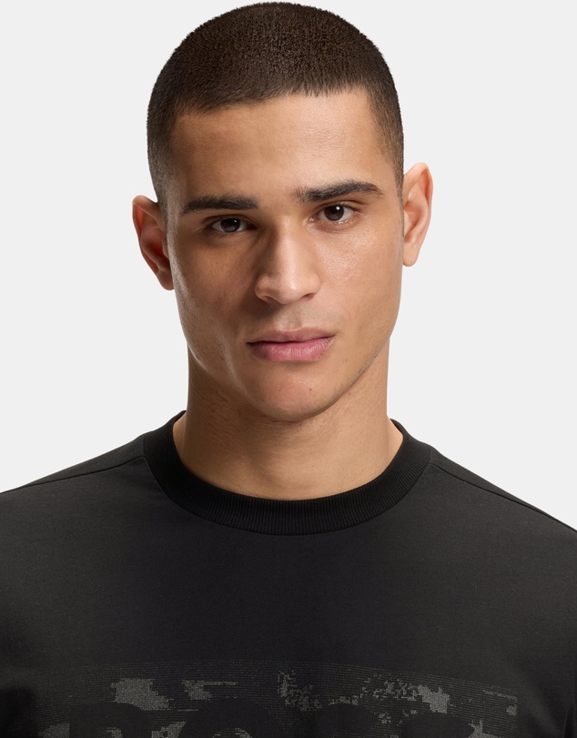 BOSS - TS Globe LogoPattern T Shirt