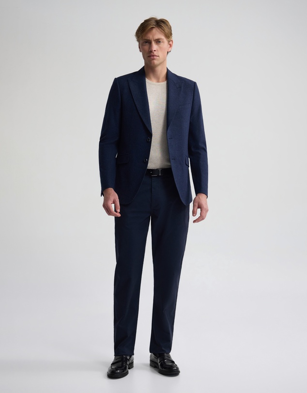 Oxford - Blake Wool Blend Peak Lapel Blazer
