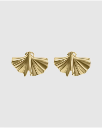 Emporio Armani - Emporio Armani Gold-Tone Earring