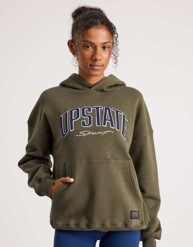 Upstate - Player Hoodie - Dark Olive