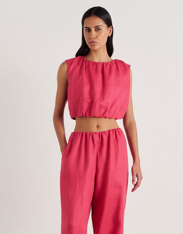 Jag - Ella Balloon Top - ICONIC EXCLUSIVE
