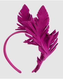 Max Alexander - Felt Leaf Fascinator