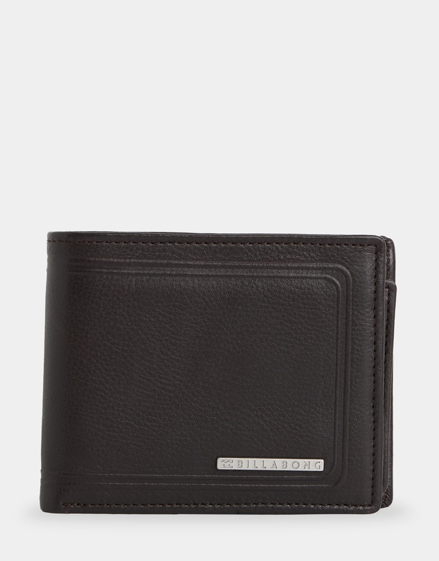 Billabong - Mens Scope 2 In 1 Leather Wallet