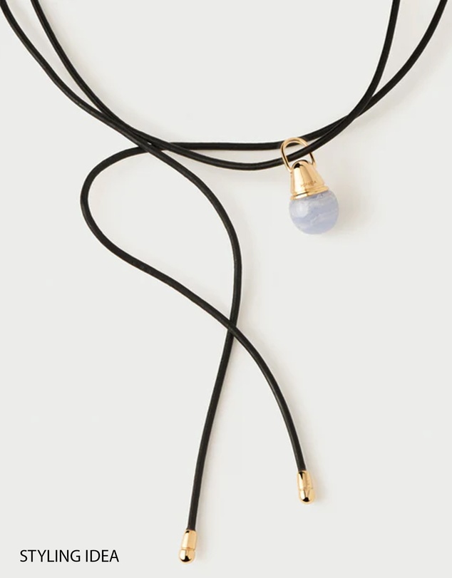PDPAOLA - Blue Lace Agate Riviera Pendant