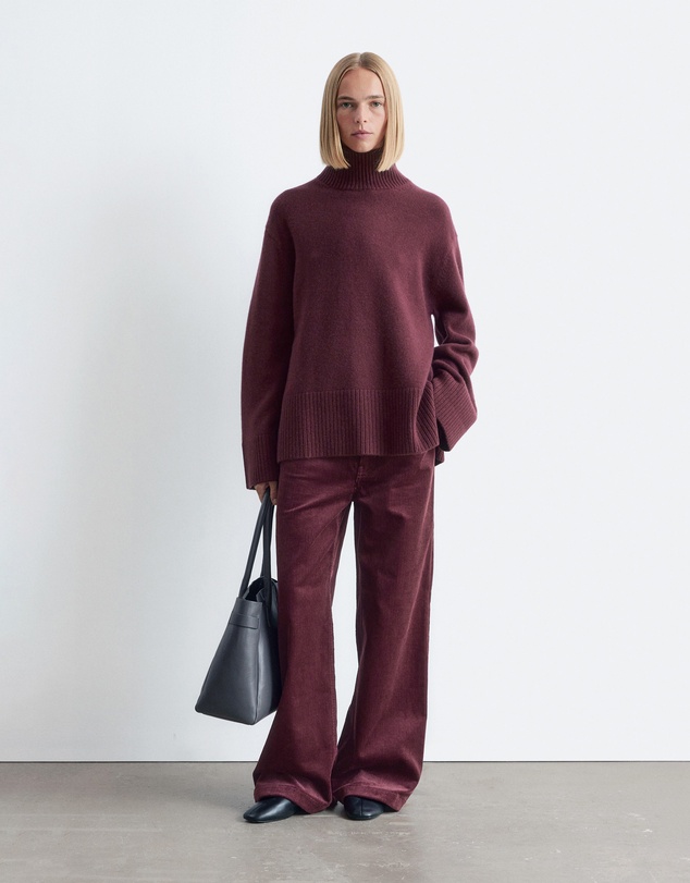 & Other Stories - Oversized Turtleneck Wool Jumper