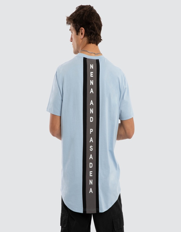 Nena & Pasadena - Linear Dual Curved Tee